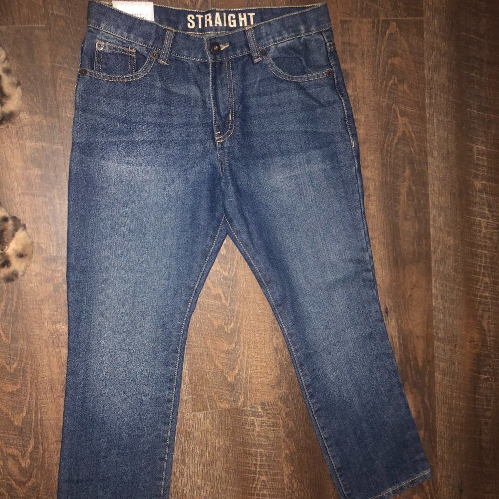 2 pairs of HUSKEY boys size 10 straight jeans